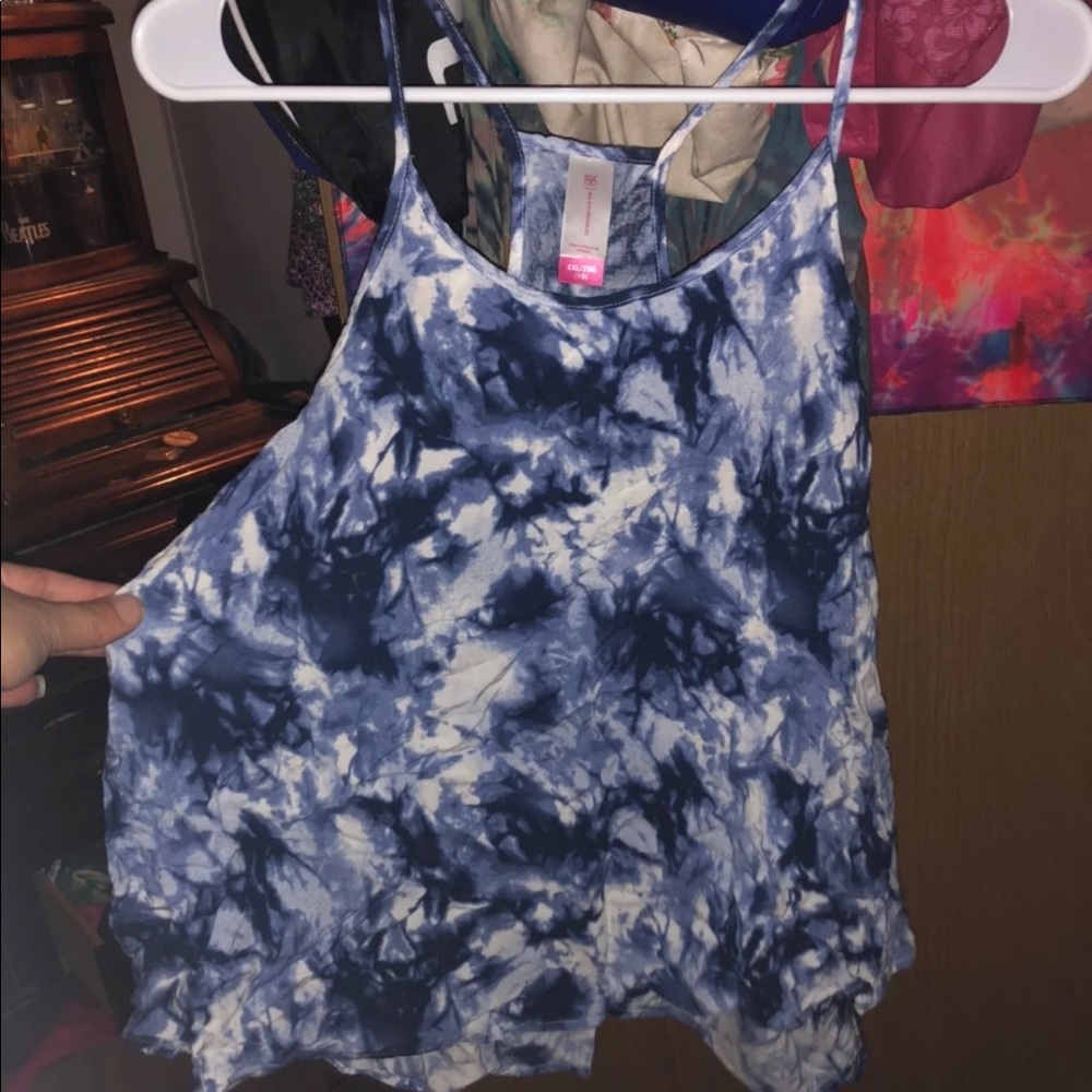 Blue TieDye Tank